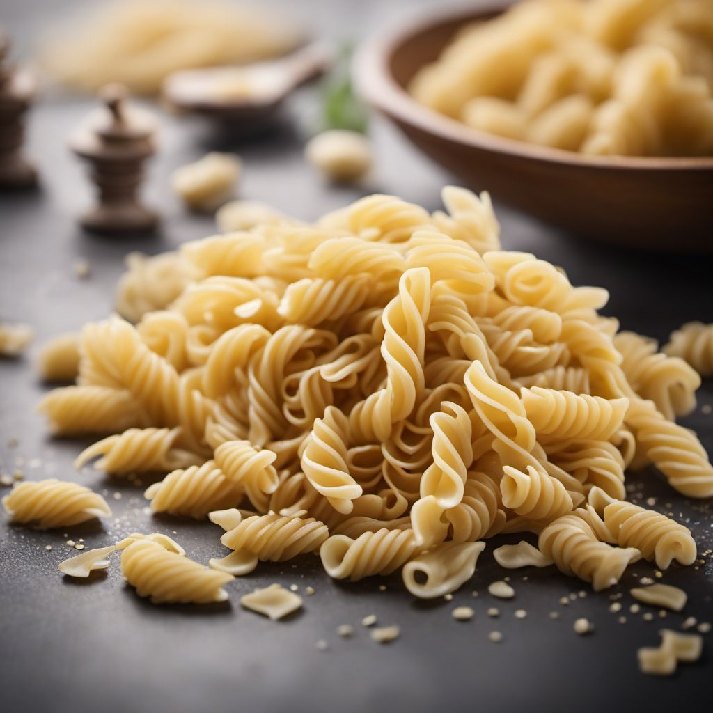 Pasta and similar products