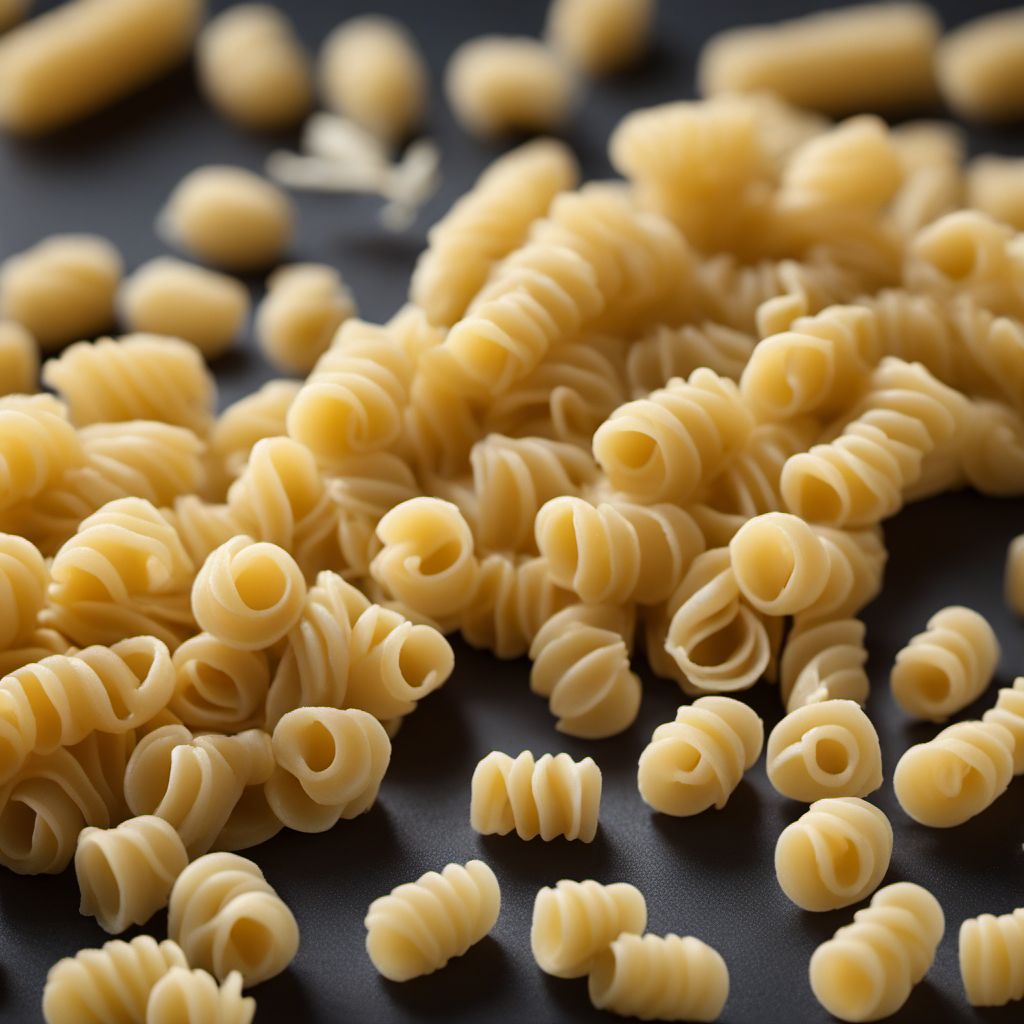 Pasta, plain (not stuffed), uncooked