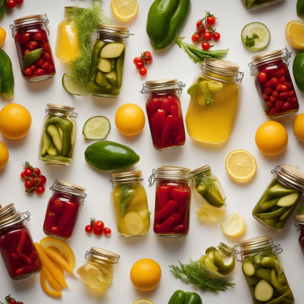 Pickled / marinated vegetables