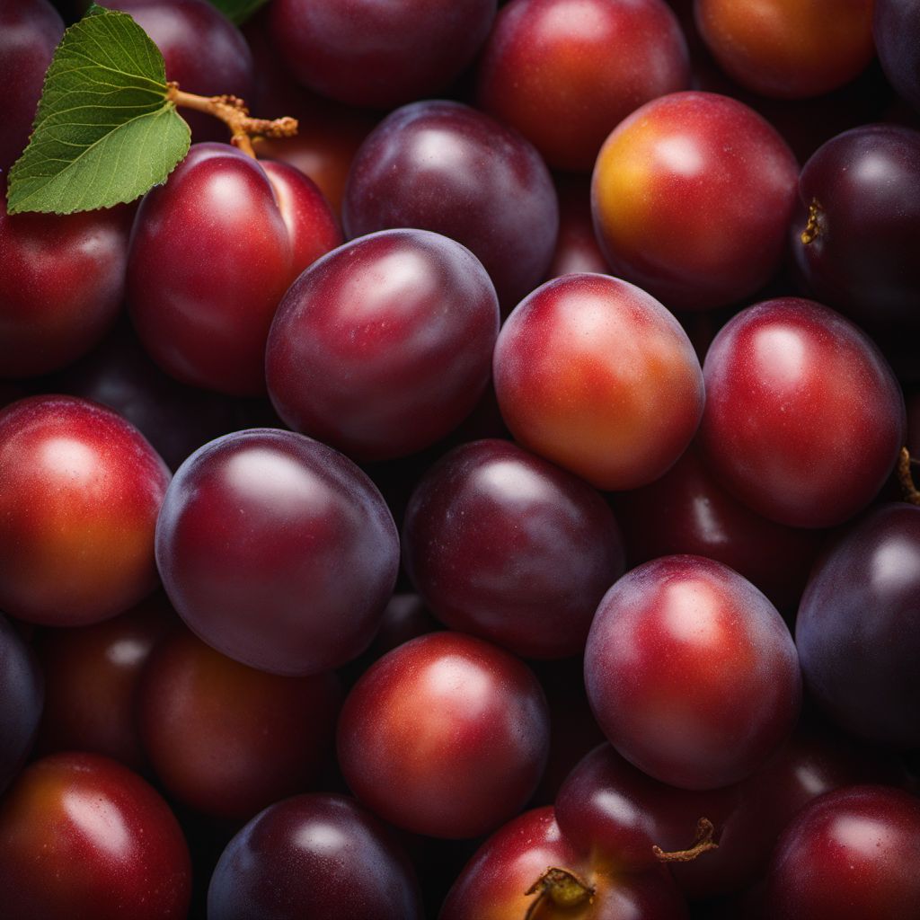 Plums and similar-