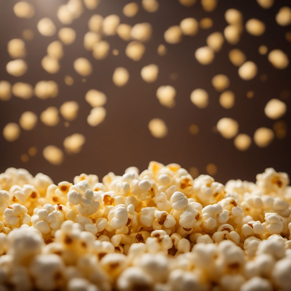 Popcorn (maize, popped)