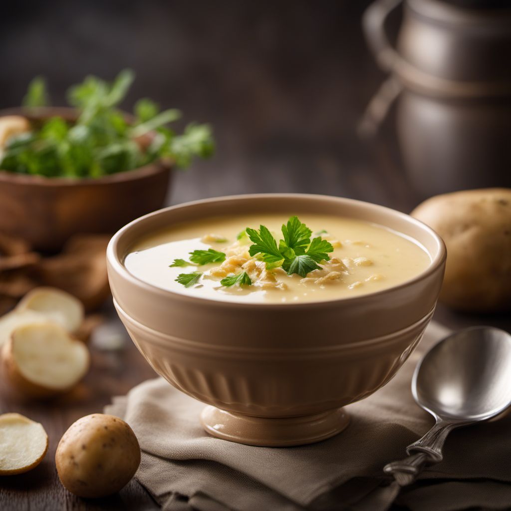 Potato soup, dry