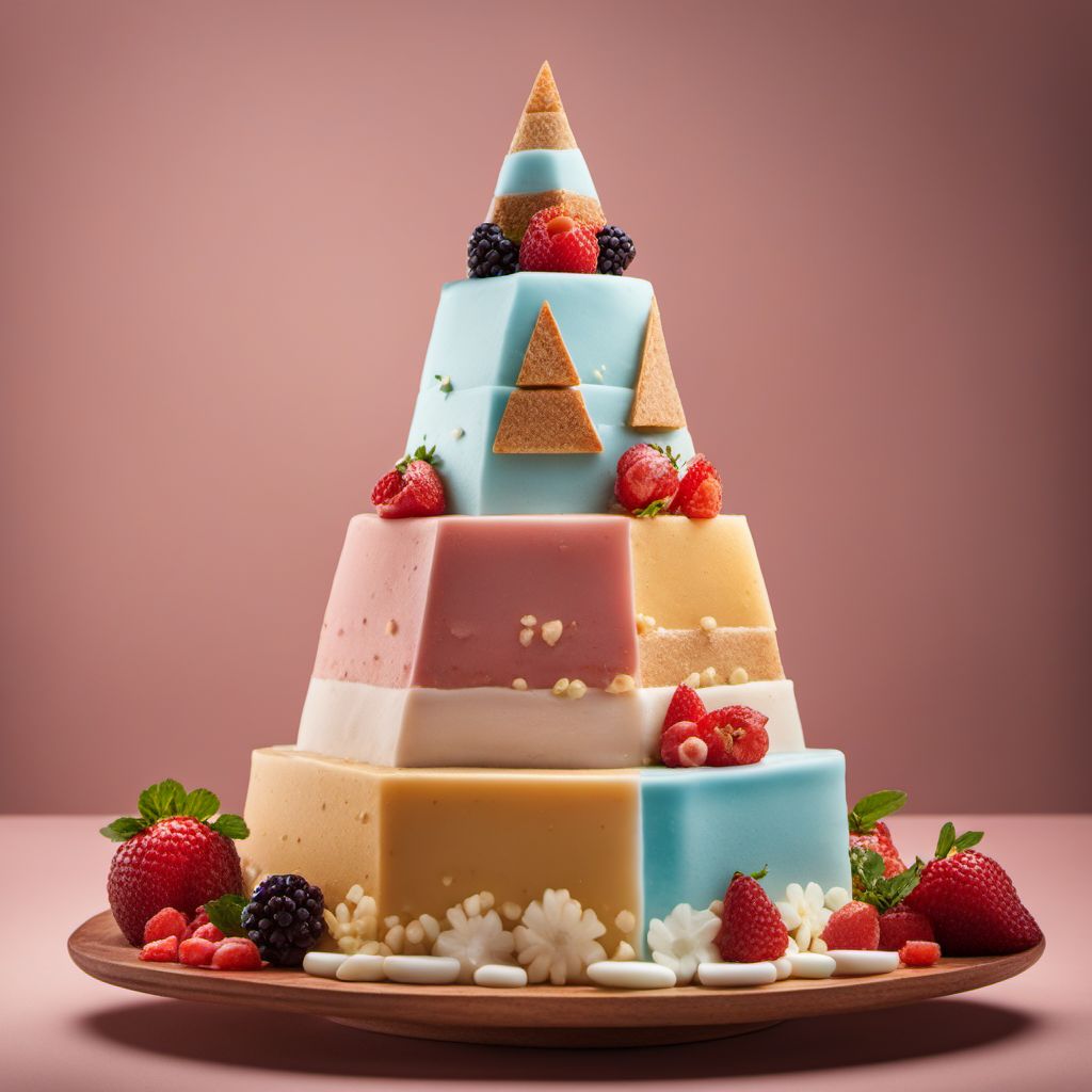 Pyramid cake