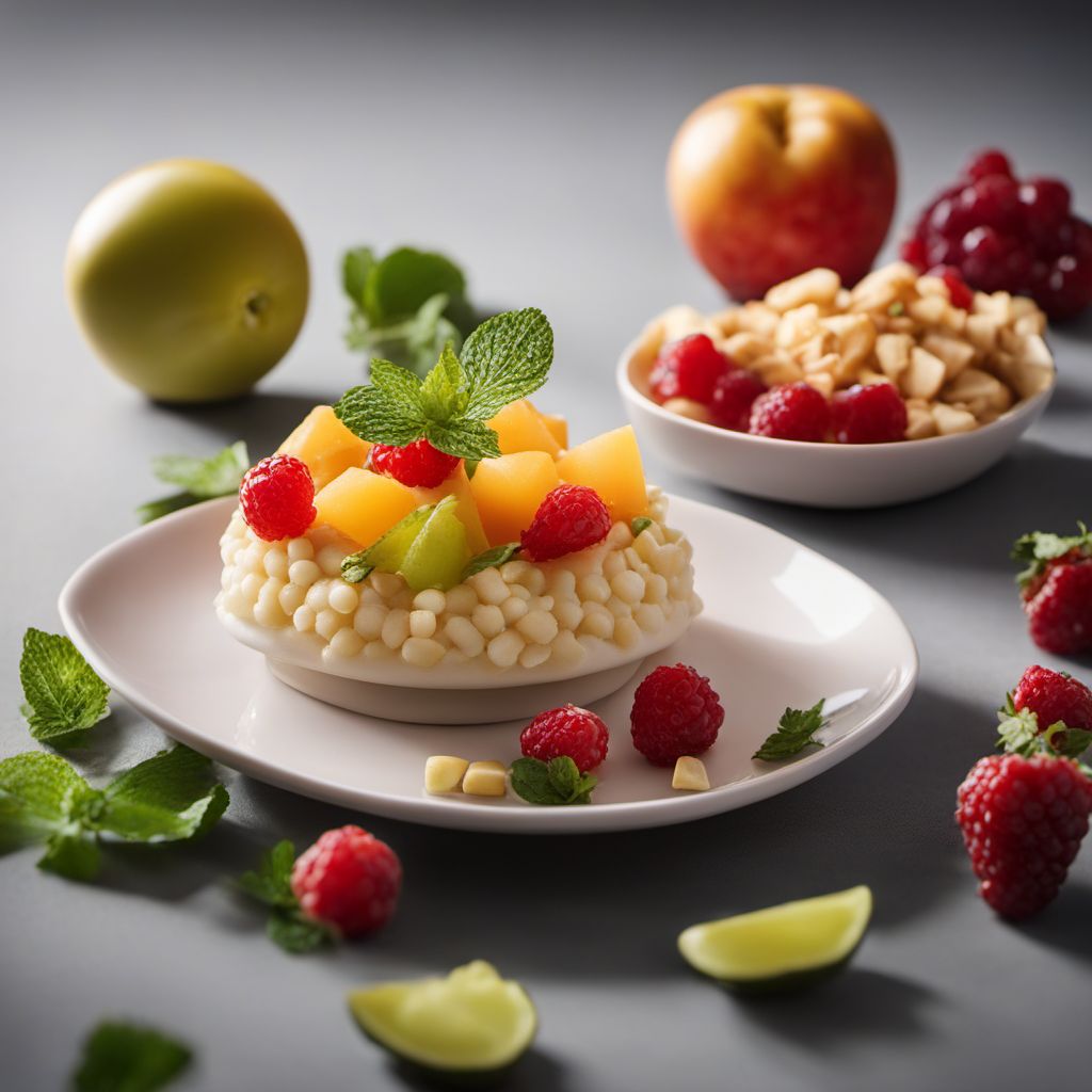 Ready-to-eat fruit-based meal for children