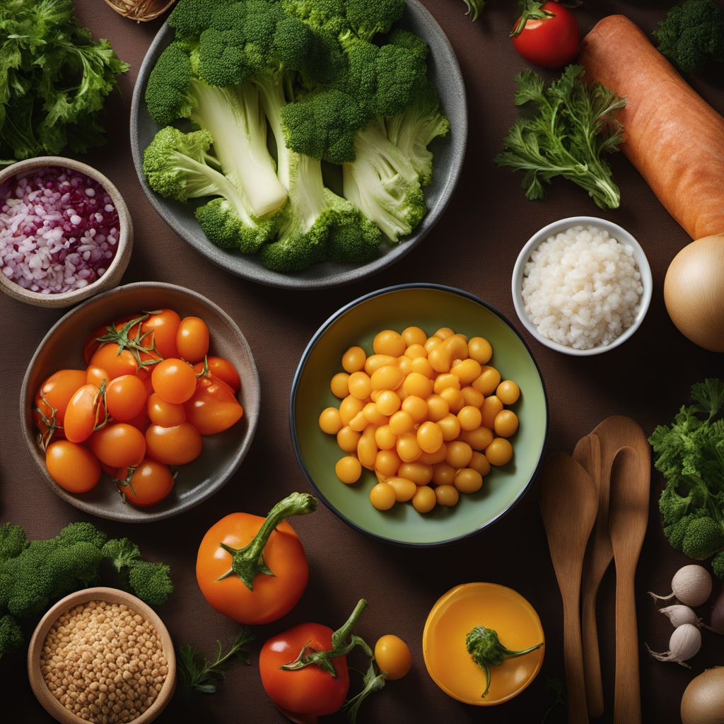 Ready-to-eat vegetable-based meal for children