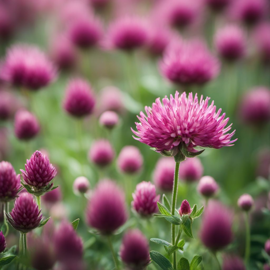 Red clover infusion flowers