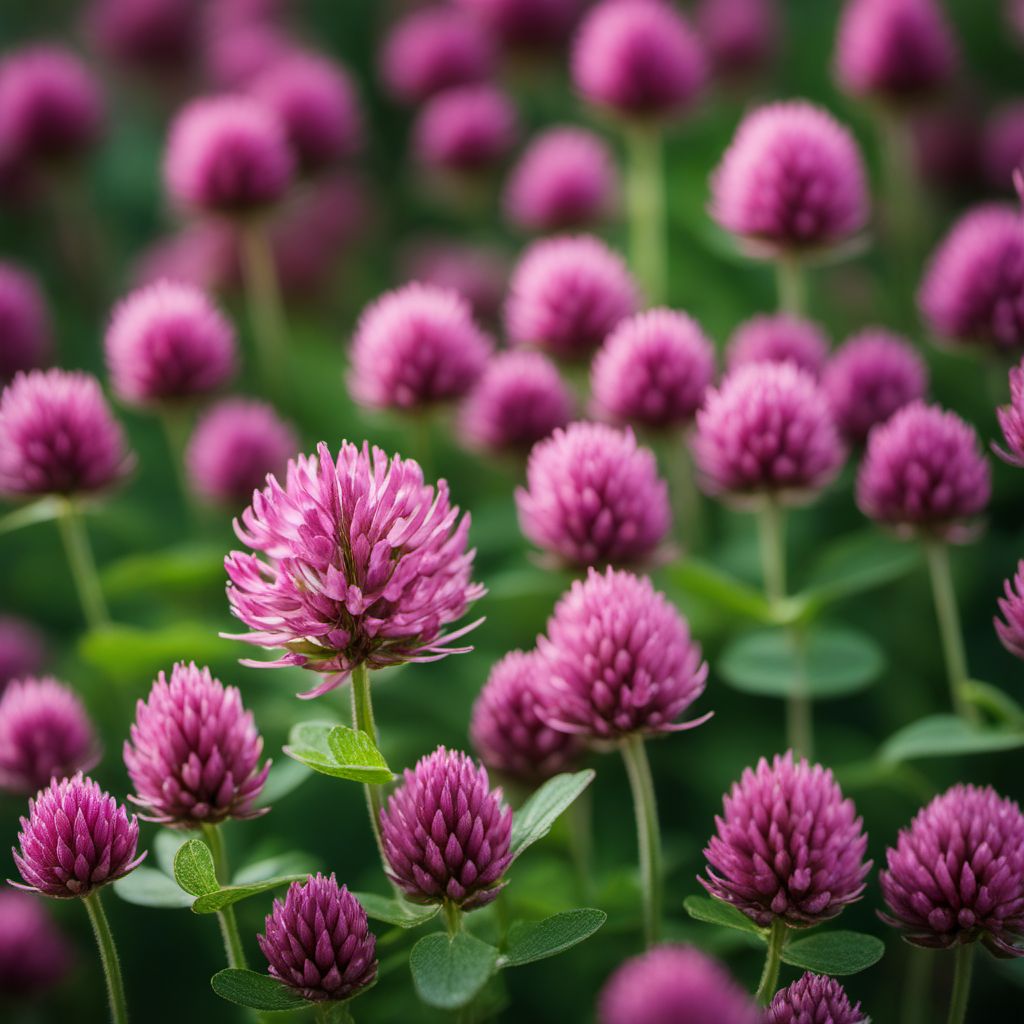Red clover infusion leaves