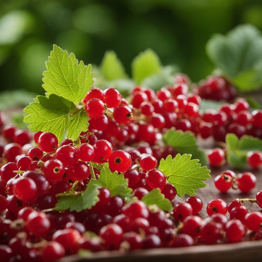 Redcurrant infusion leaves