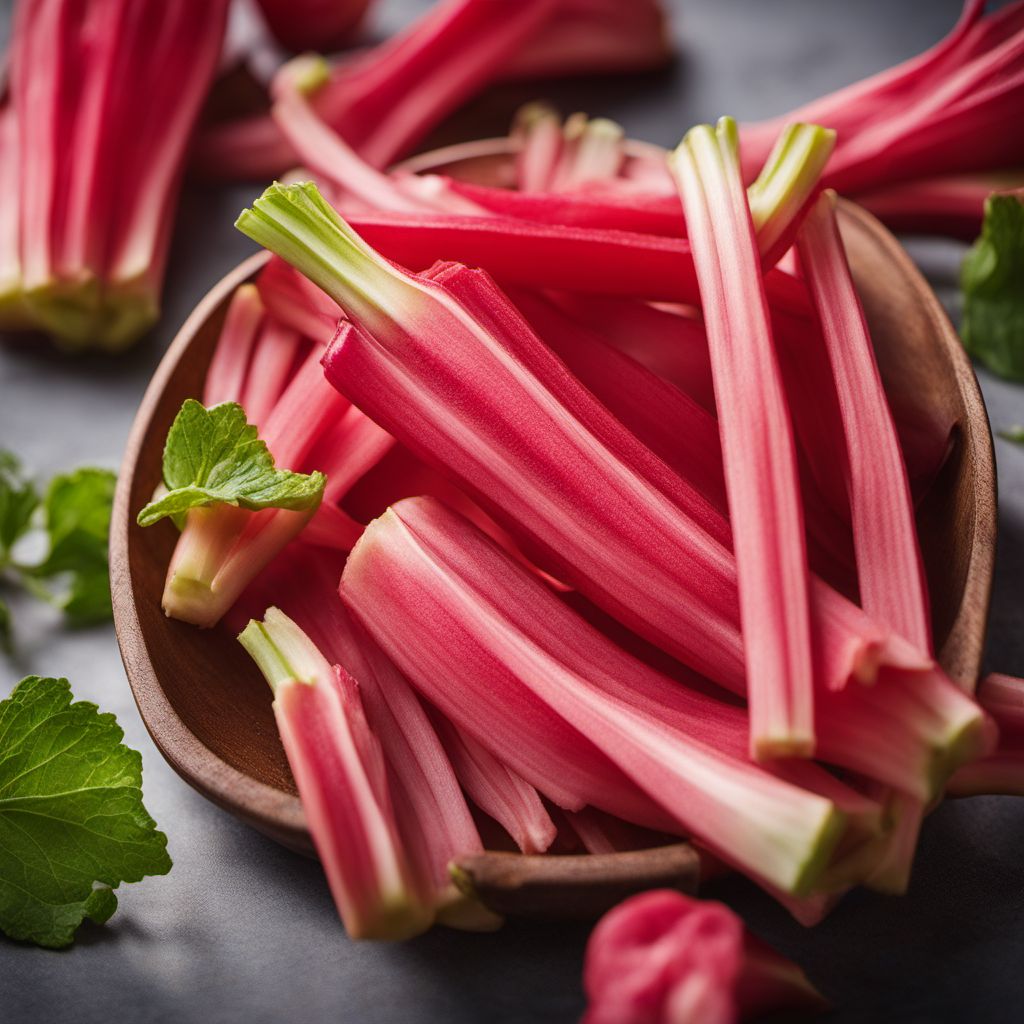 Rhubarb flavour