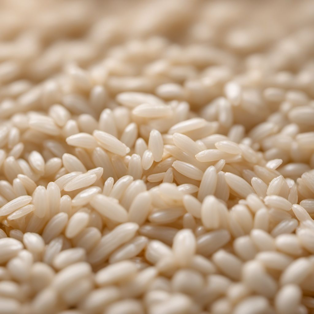 Rice grain, parboiled