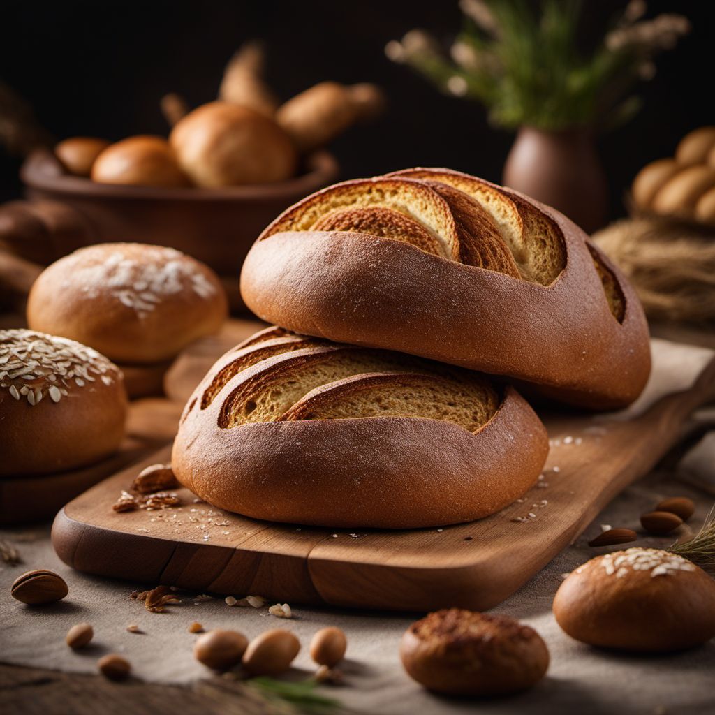Rye bread and rolls, refined flour