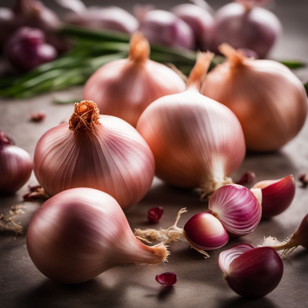 Shallots and similar-