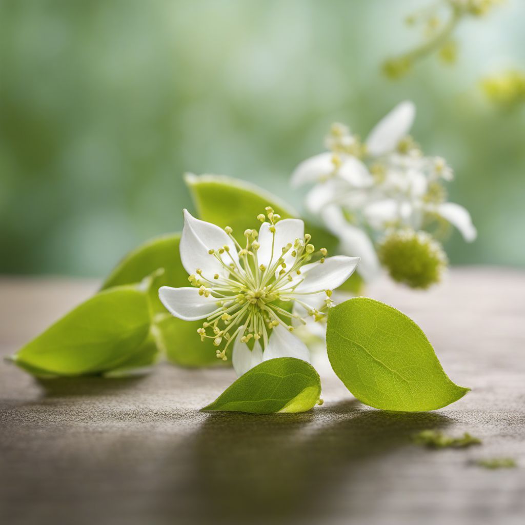 Small-leaf linden infusion flowers