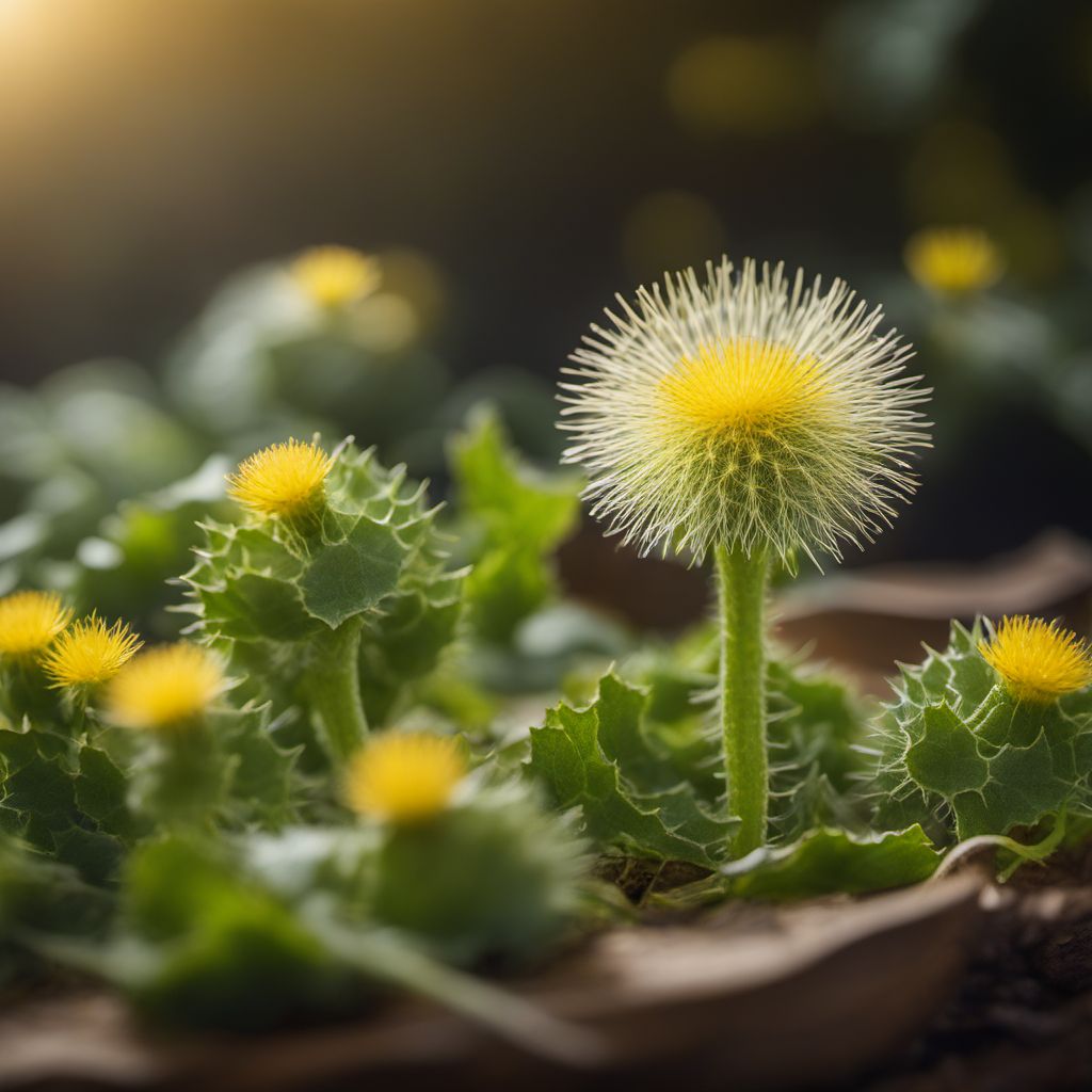 Sowthistle leaves