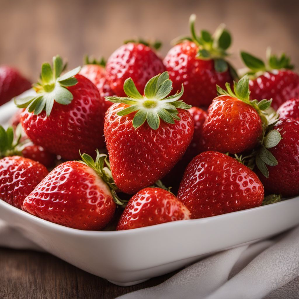 Strawberries and similar-