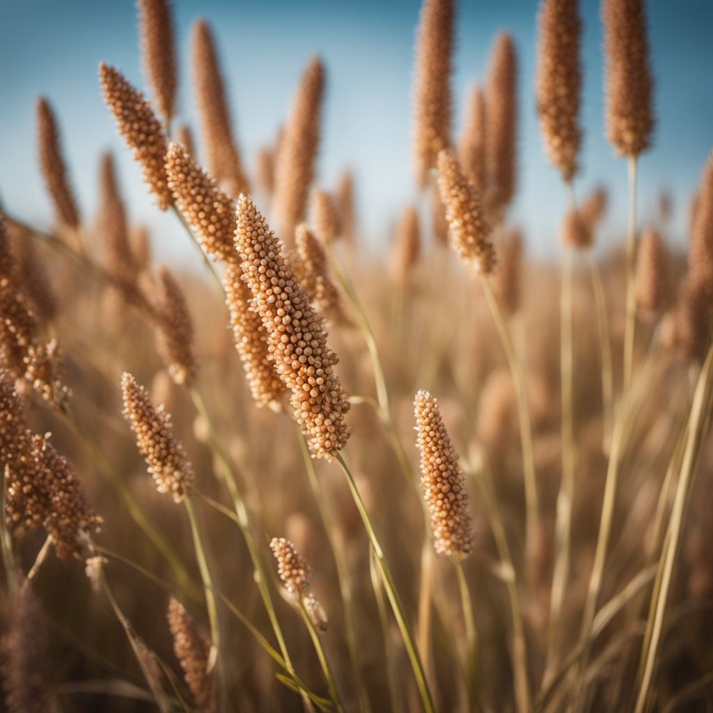 Sudan grass grain