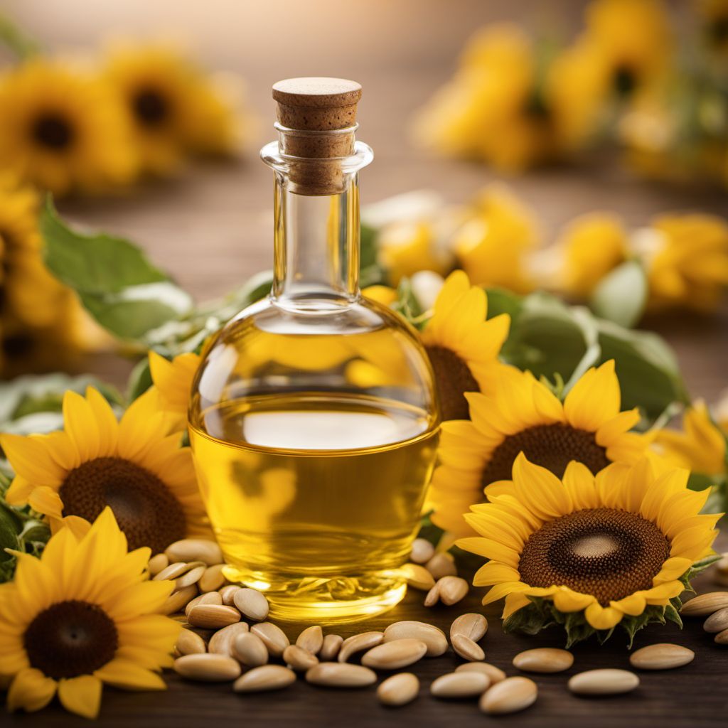 Sunflower seed oil, edible