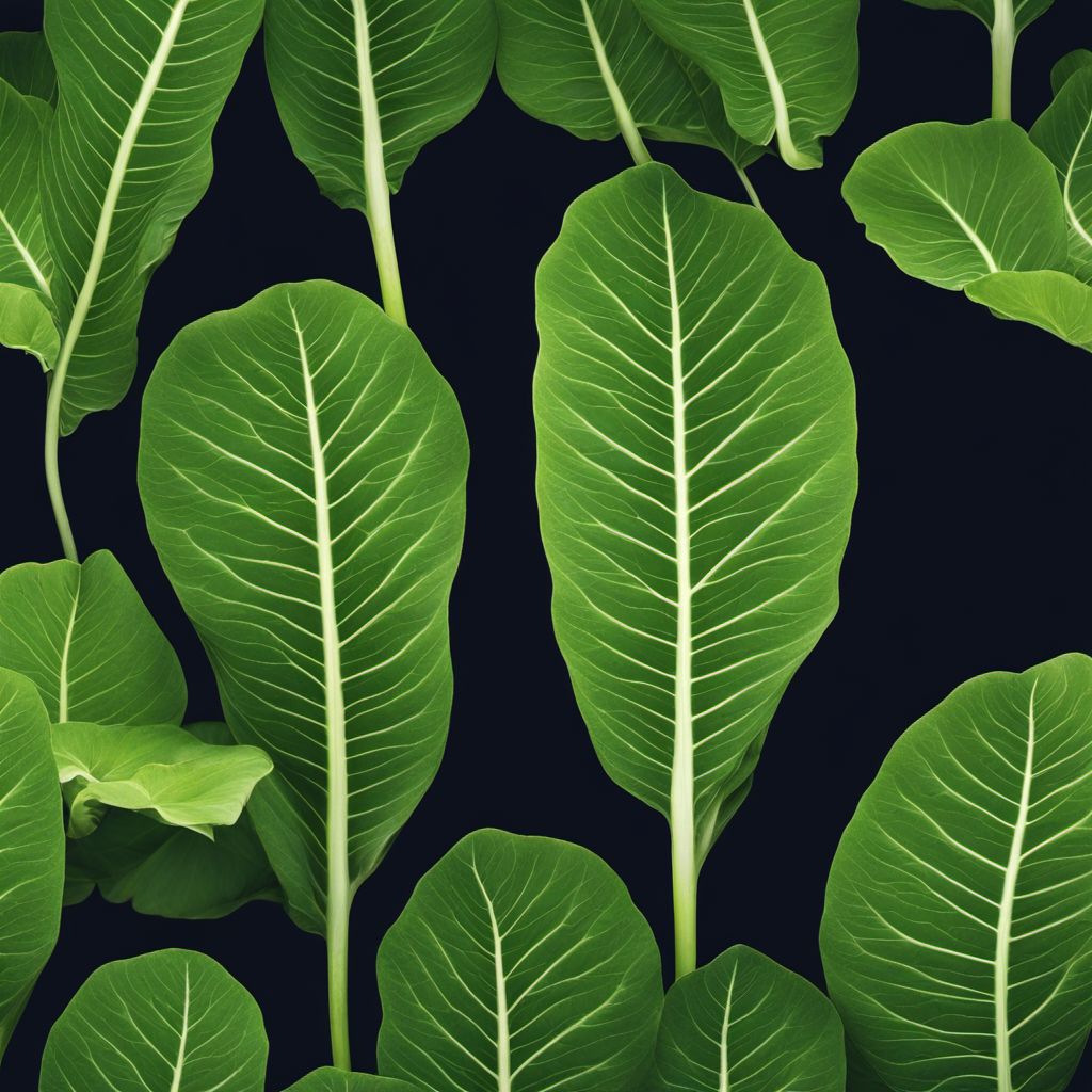 Taro leaves