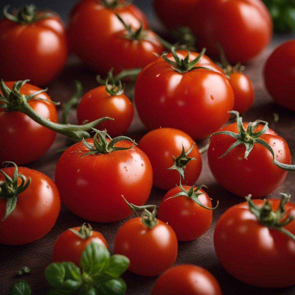 Tomato-containing cooked sauces