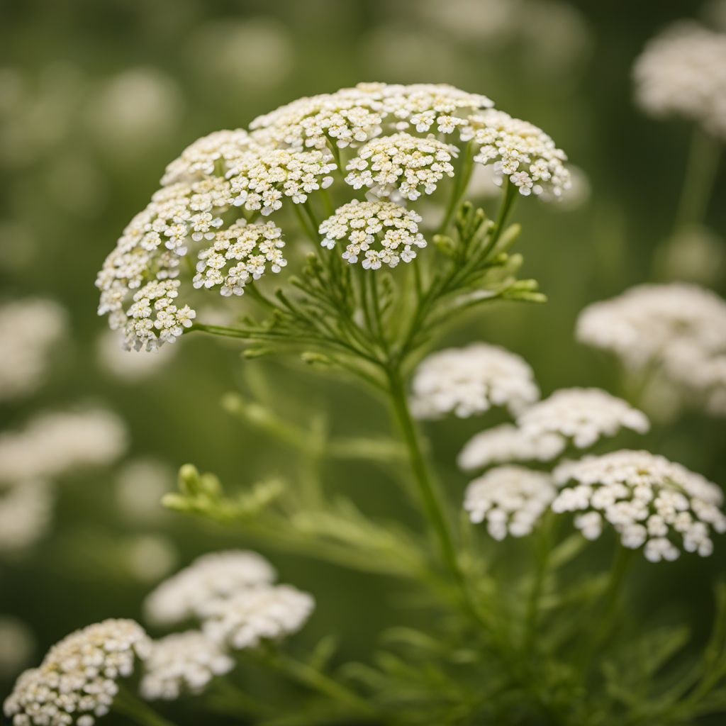 Yarrow infusion leaves