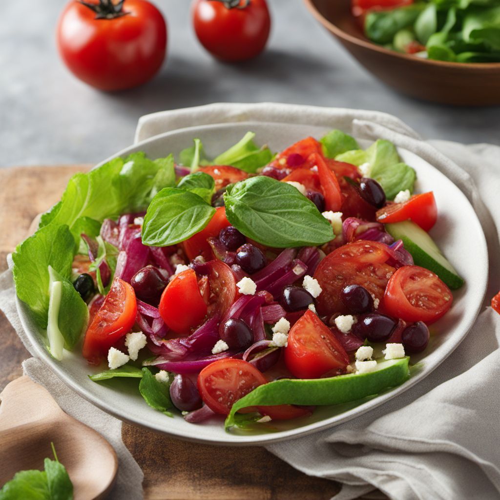 A Refreshing Twist: Mediterranean Summer Salad