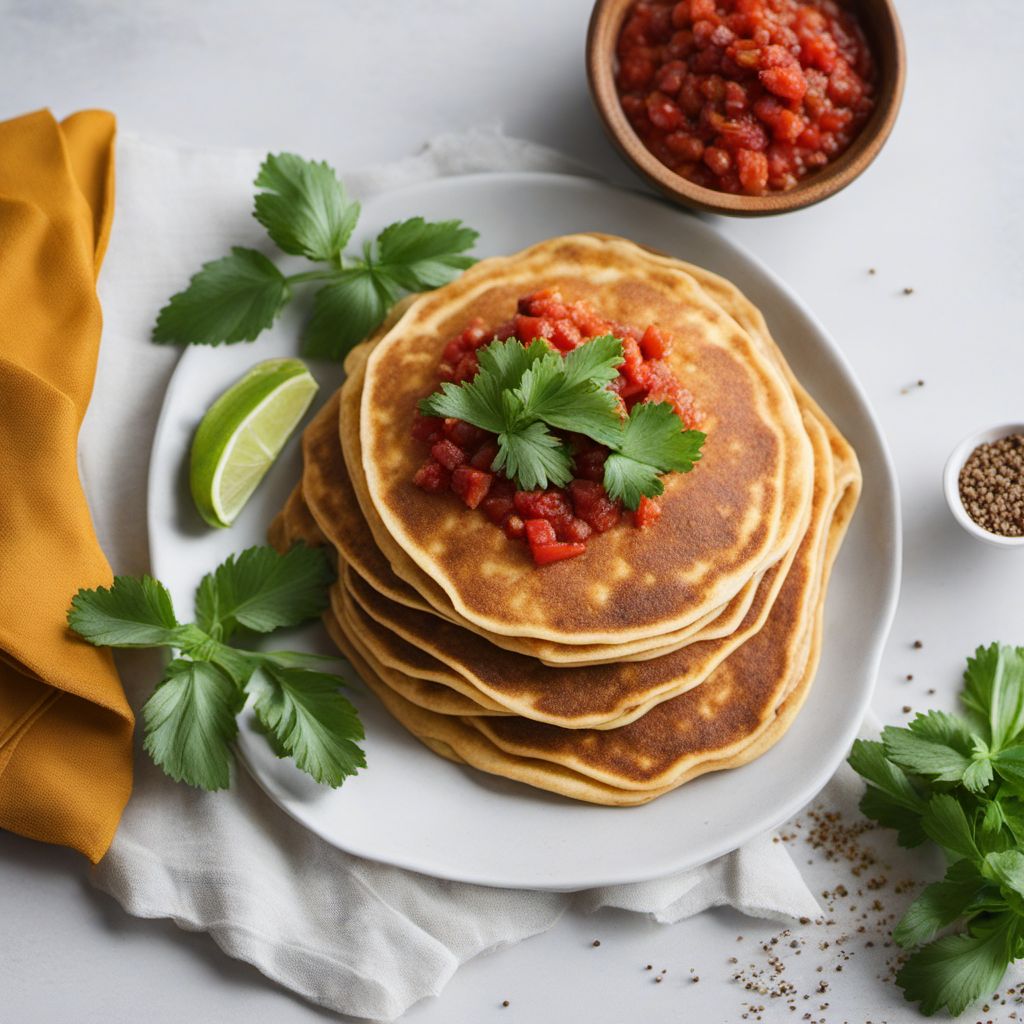 Afghan-style Stuffed Pancakes