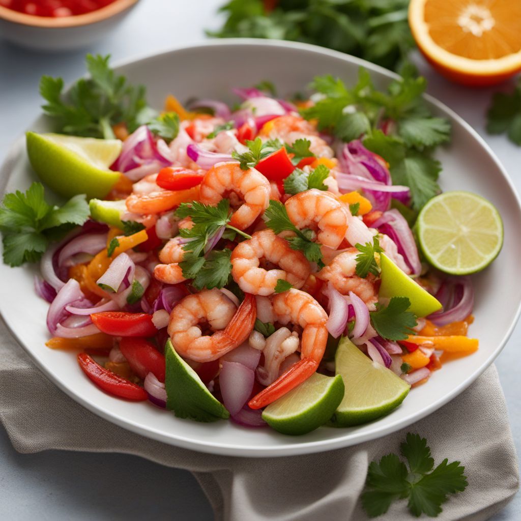 African-inspired Spicy Seafood Salad