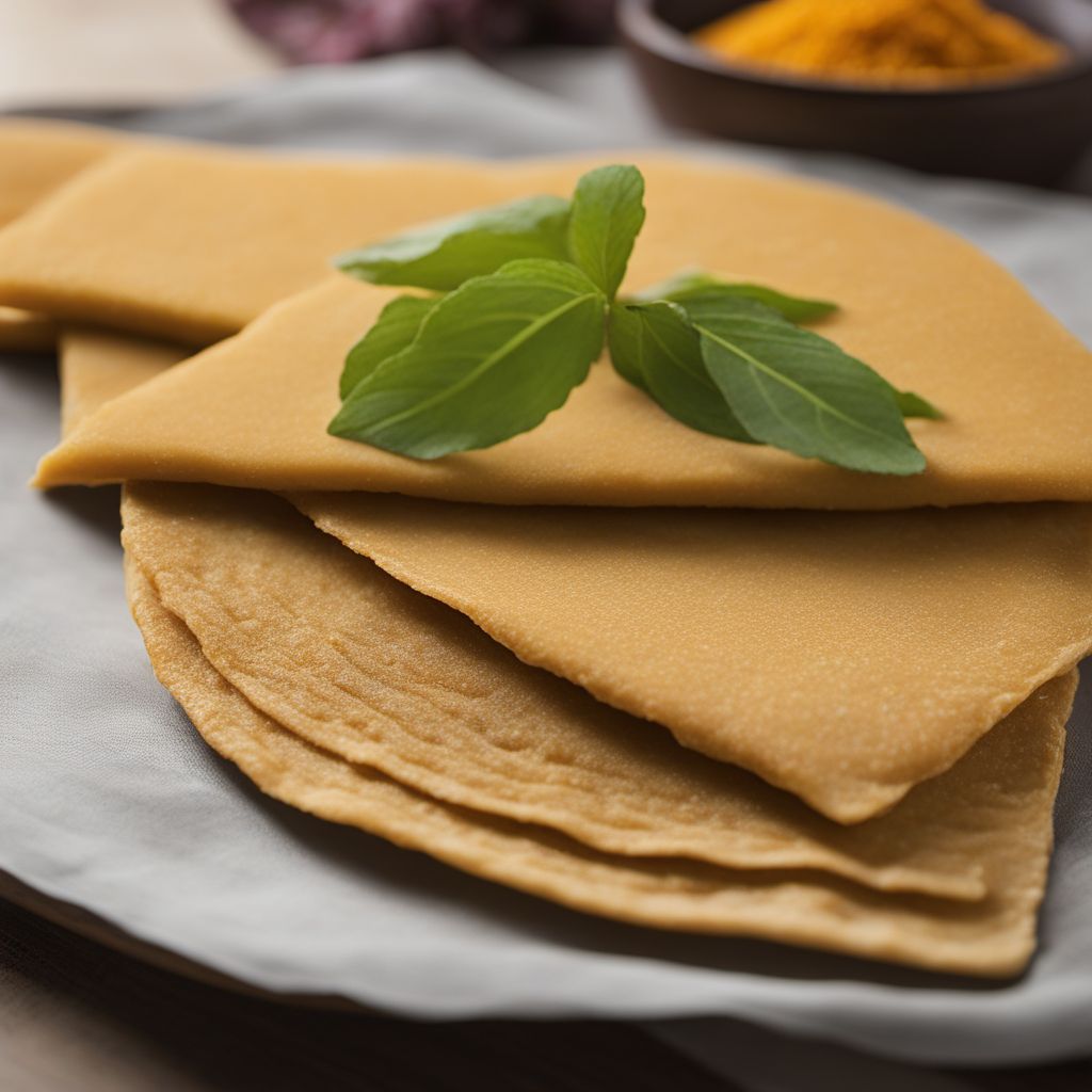 Ainu-inspired Cornmeal Flatbread