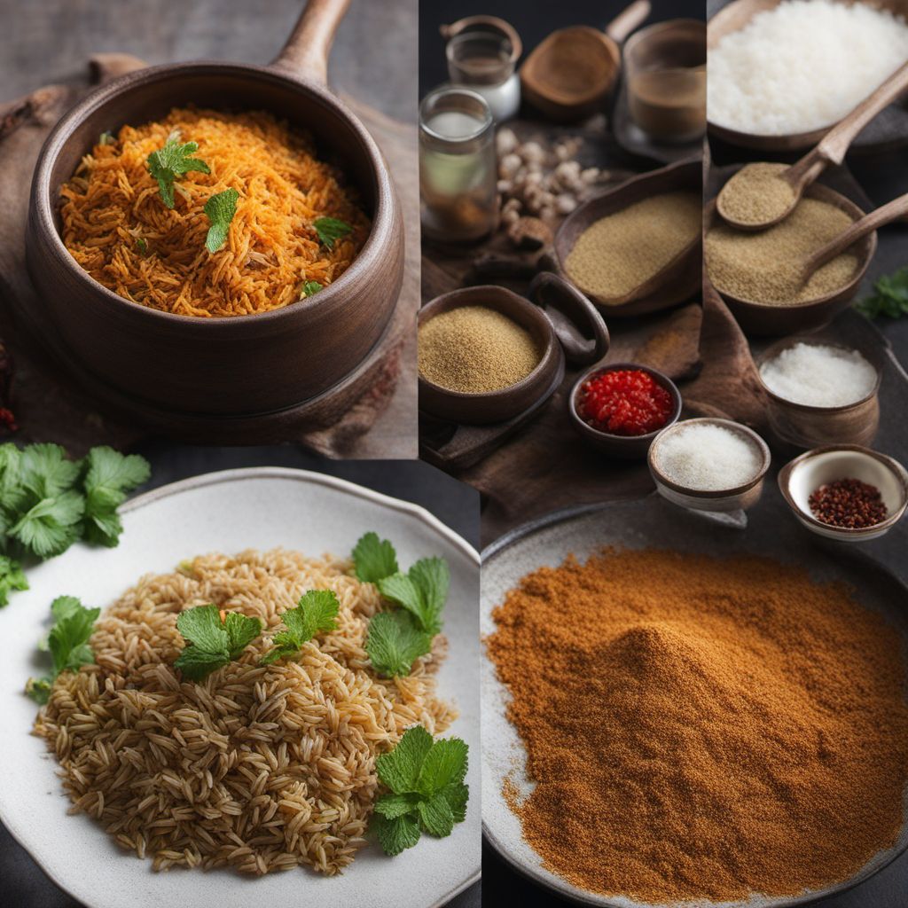 Ainu-inspired Spiced Rice with Local Ingredients