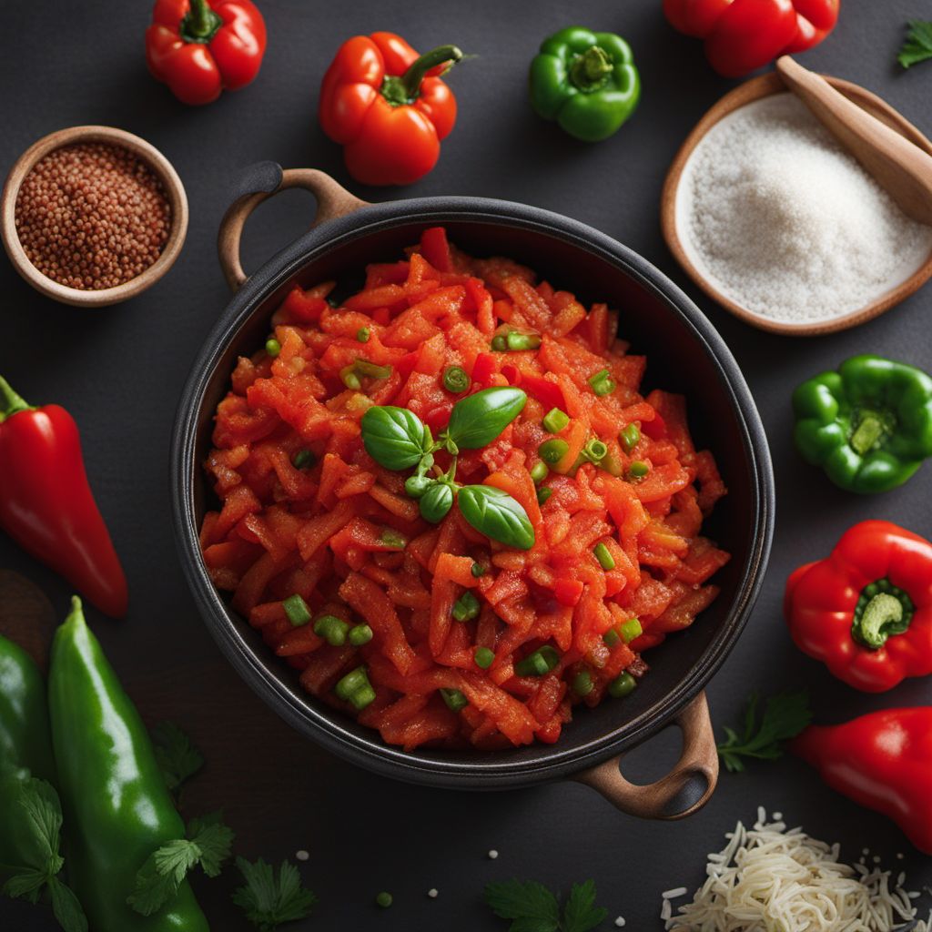 Albanian-style Pickled Vegetable Relish