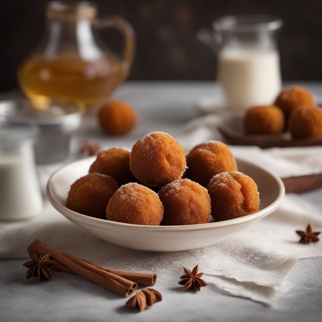 Algerian-style Honey-Spiced Semolina Balls