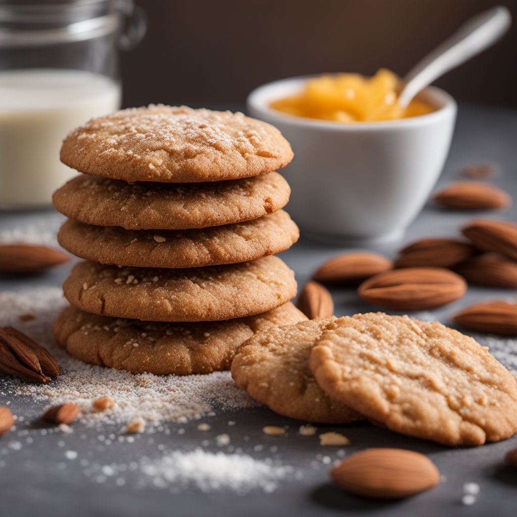 Almond and Sesame Cookies