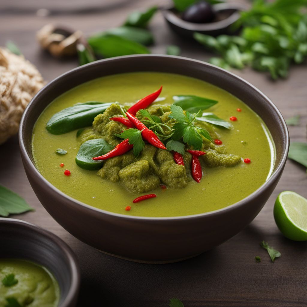 Andhra-style Green Curry