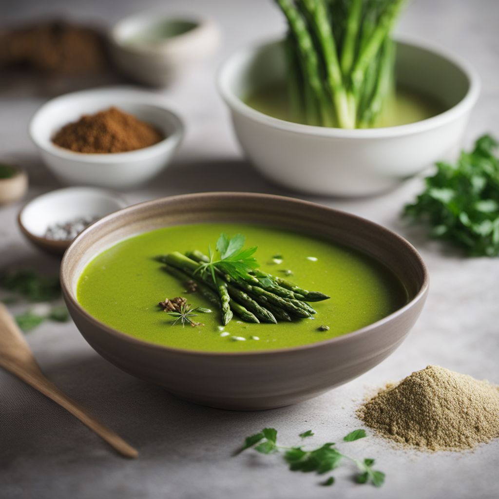 Anglo-Indian Asparagus Soup