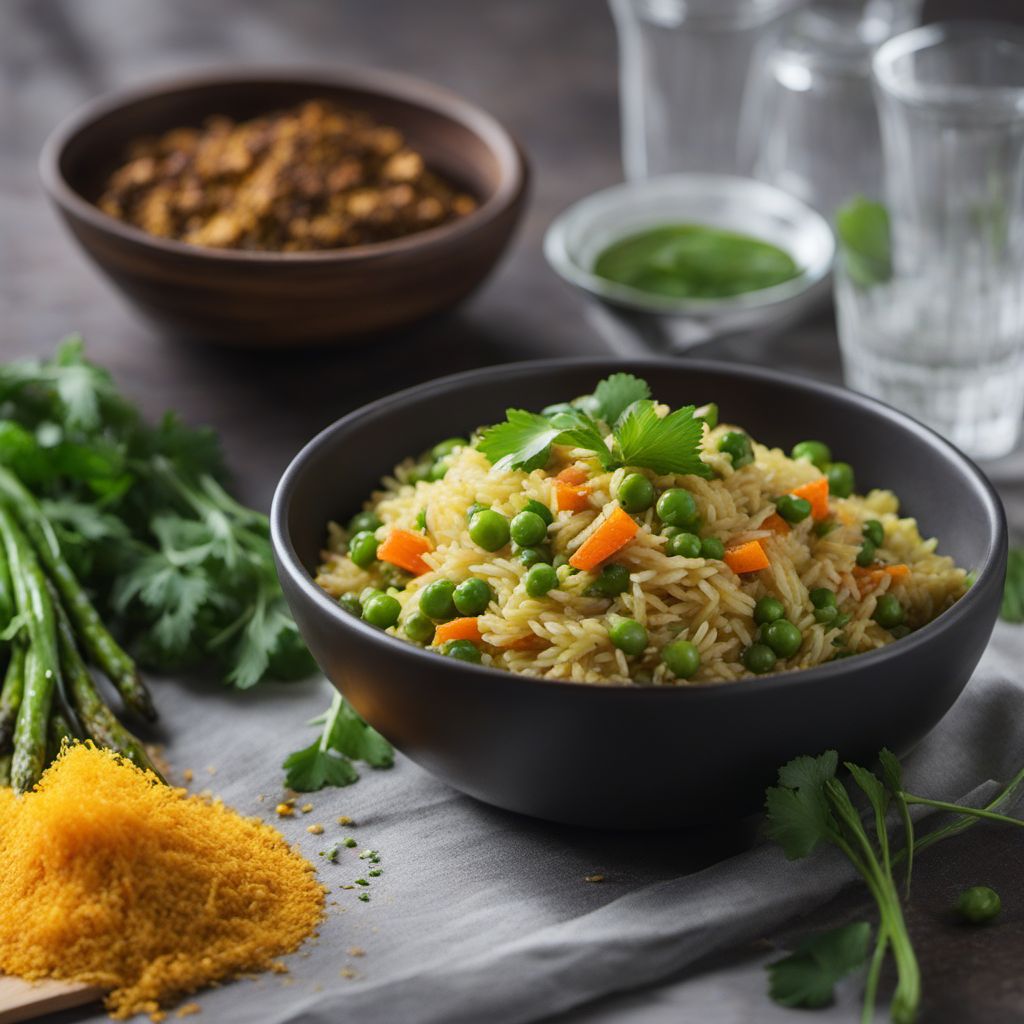 Anglo-Indian Spring Vegetable Pilaf