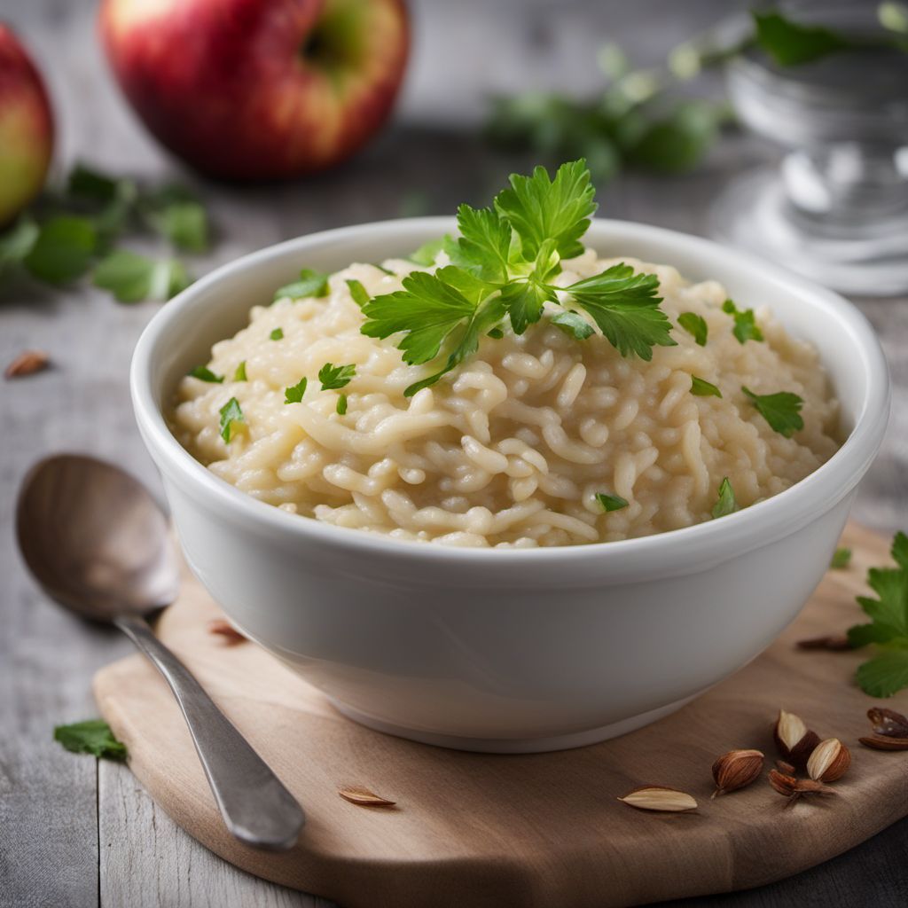 Apple and Cardamom Risotto