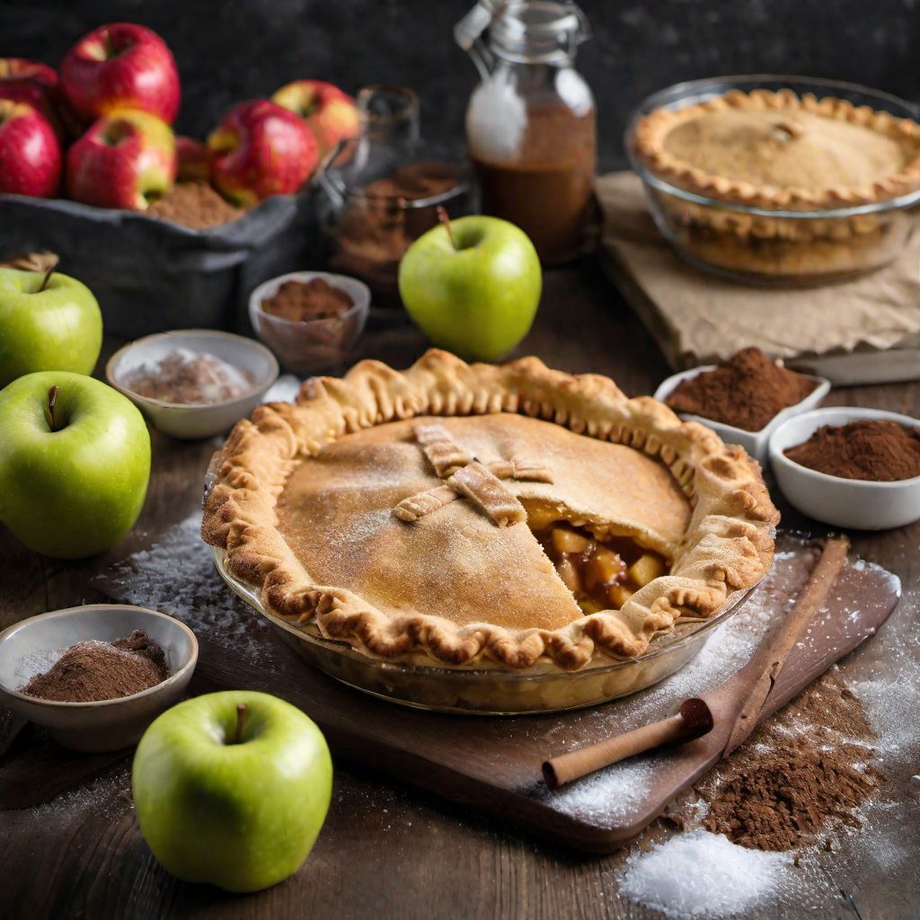 Japanese-Inspired Apple Pie