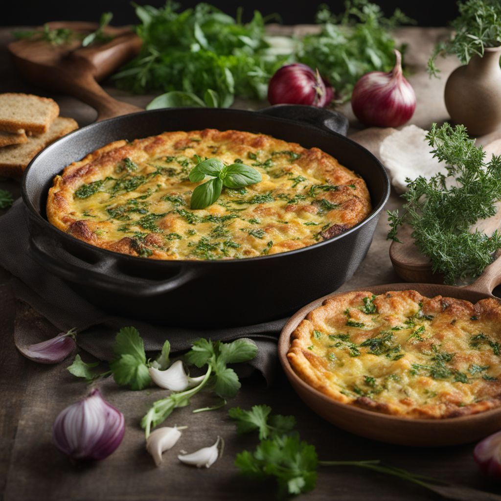 Apulian-style Frittata di Vitalba