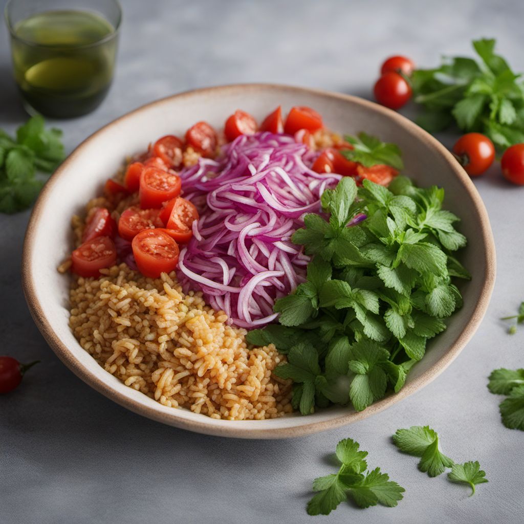 Arab-style Bulgur Salad