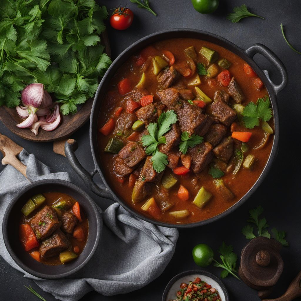 Arab-style Lamb Stew with Vegetables