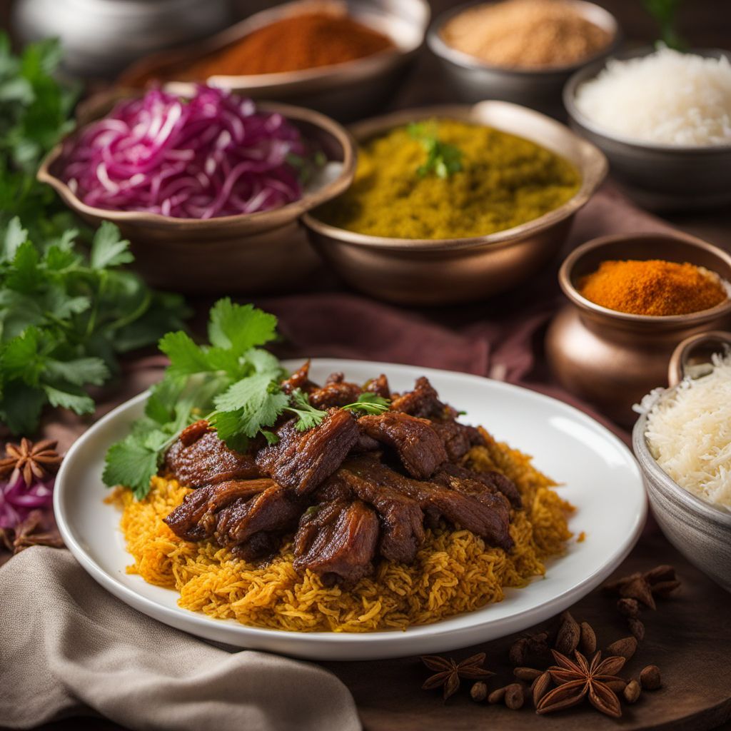 Arabian Spiced Lamb Madfoon