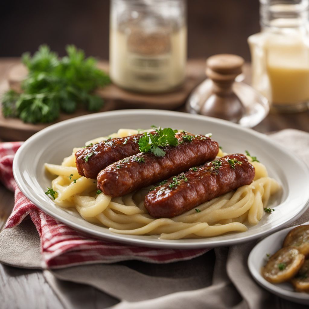 Aragonese Sausages and Potato Mash