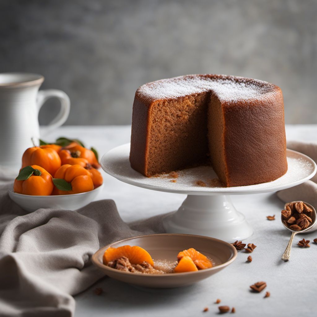 Arbëreshë Persimmon Pudding