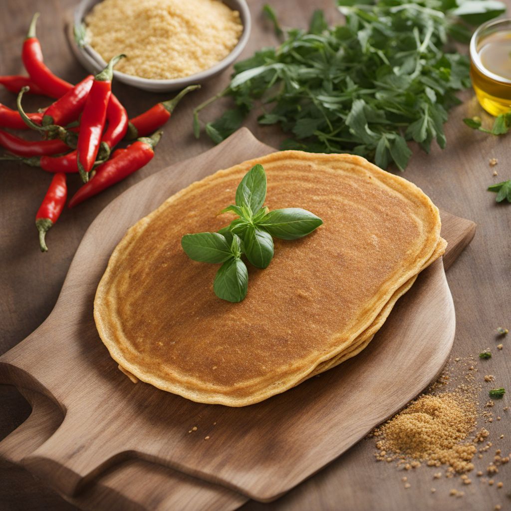 Arbëreshë-style Chickpea Pancake