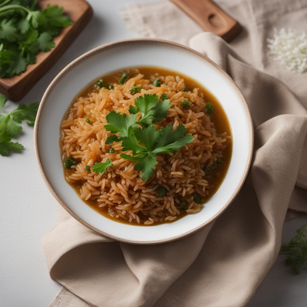 Arbëreshë-style Jerez Rice