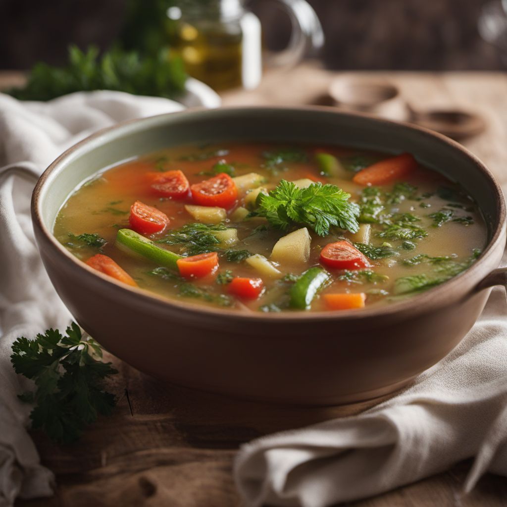 Arbëreshë-style Vegetable Soup