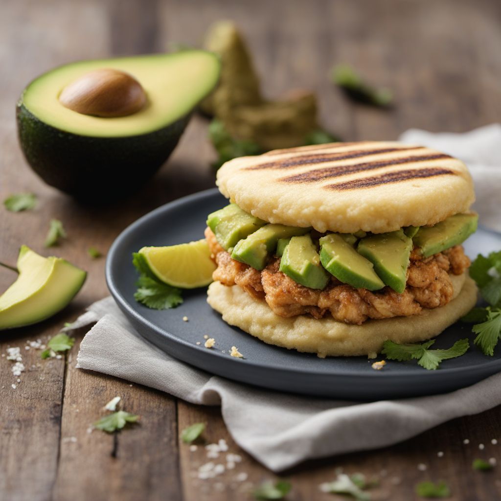 Arepas de Pollo y Aguacate (Chicken and Avocado Arepas)