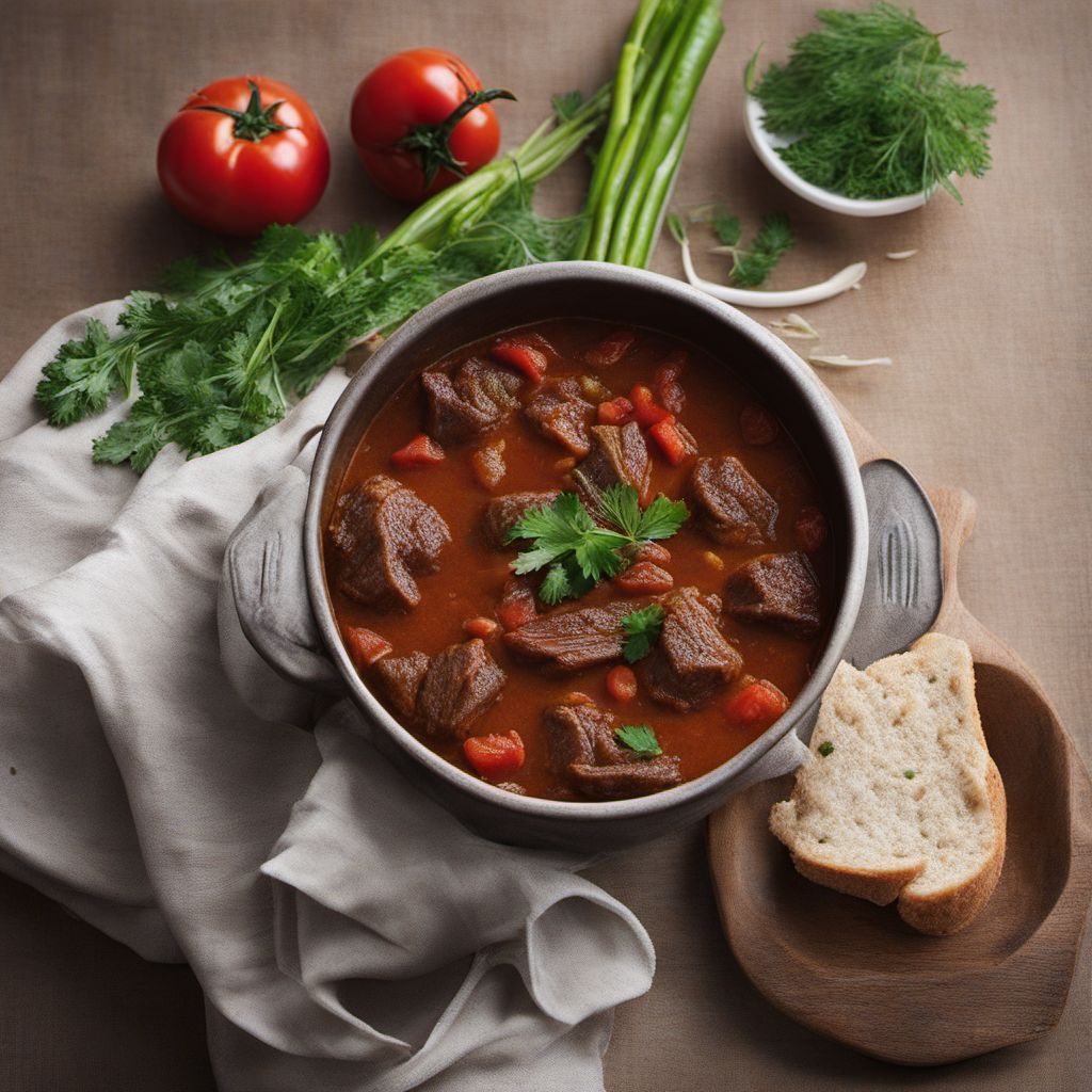 Armenian Lamb Stew with Traditional Spices