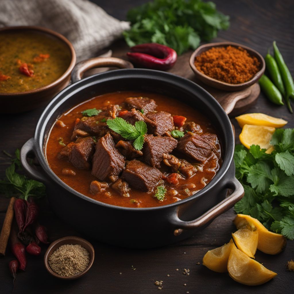 Aromatic Azerbaijani Lamb Stew