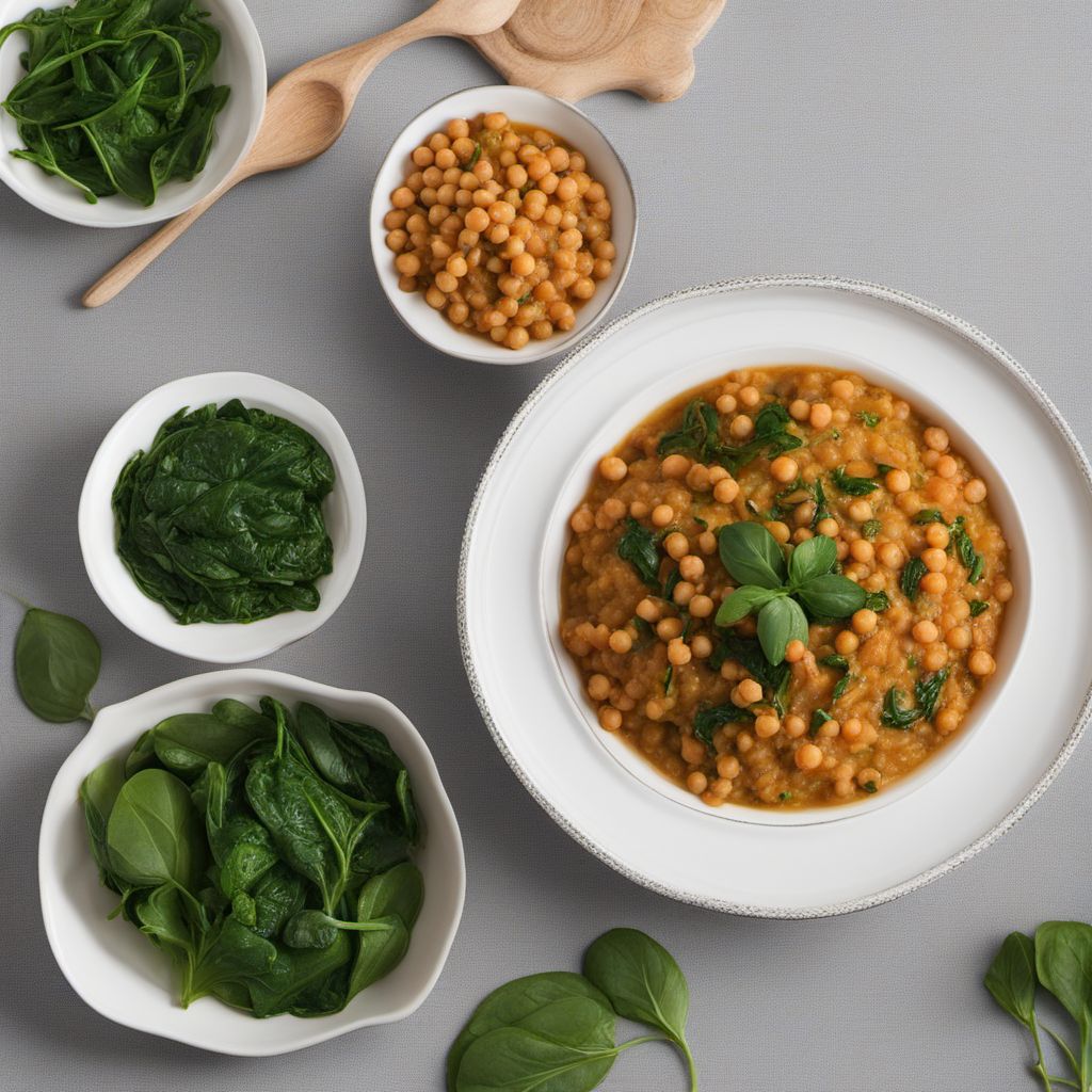 Arroz de Ayuno with Chickpeas and Spinach